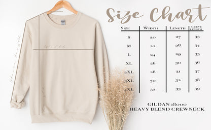 THANKSGIVING, FALL- EMERGENCY DEPARTMENT CREWNECK SWEATSHIRT (Gildan) front + back images