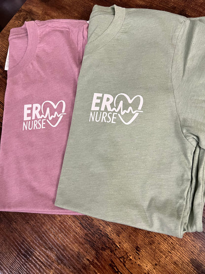 ER Nurse (Heart & EKG) T-Shirt