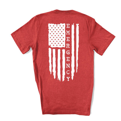 American Flag EMERGENCY T-Shirt