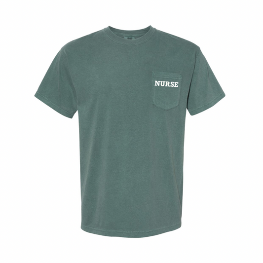 NURSE POCKET SHORT SLEEVE T-SHIRT